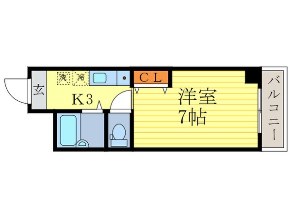 ホープ堀川の物件間取画像